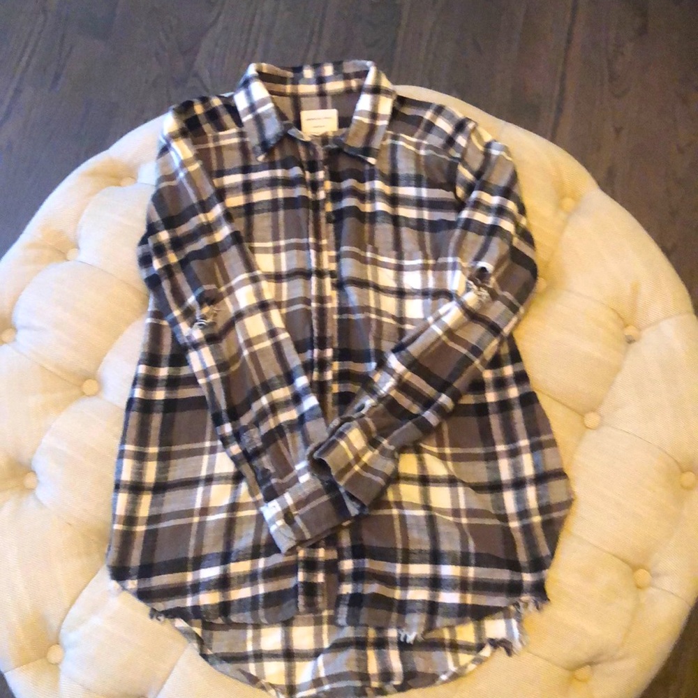 Super cute flannel from AE